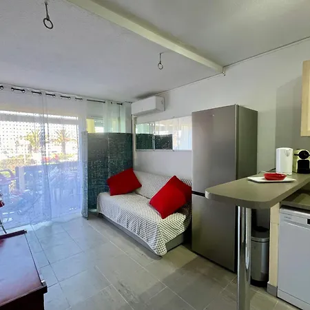 L'Escale Port Nature Studios 3 Etoiles Terrasses Daire