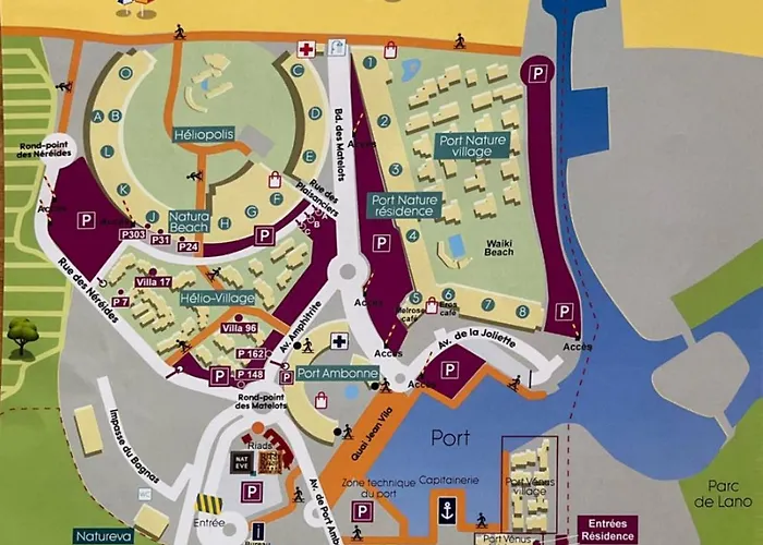 Appartamento L'escale Port Nature 3 étoiles Terrasses Agde